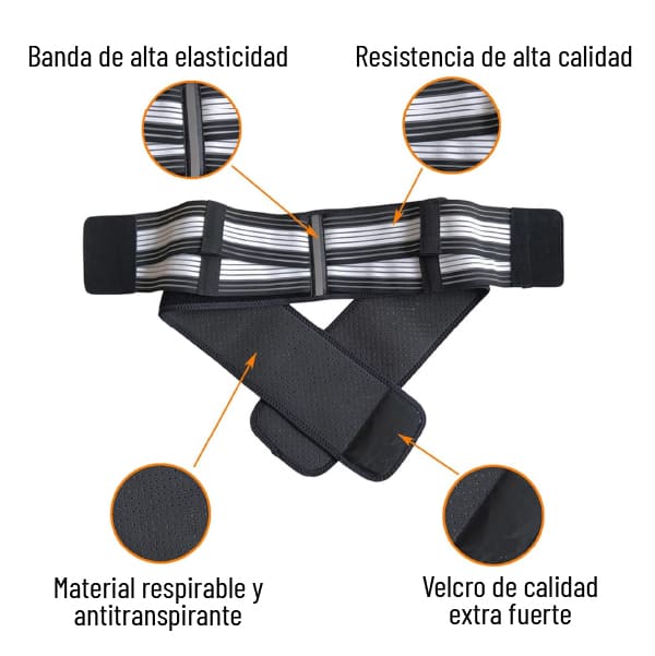 CINTURÓN CIATICO Y LUMBAR