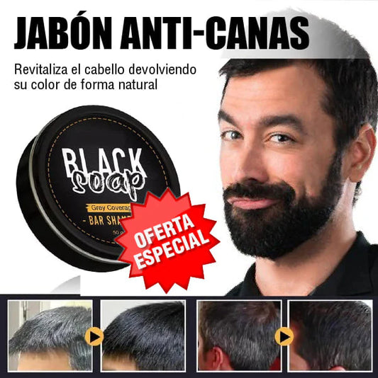 BLACK SOAP - JABÓN ANTICANAS